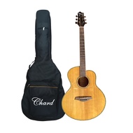 Chard EA80S 41inch Acoustic Guitar with EQ with Protective Chard Bag Included