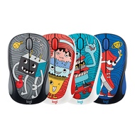 Logitech M238-v3 Wireless Mouse Office Home Gaming Desktop Computer Notebook Cartoon