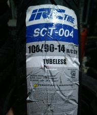 IRC SCT004 100 90 14 Tubeless Ban luar motor Matic Vario besar Lexi FREE PENTIL SCT - 004 SCT-004