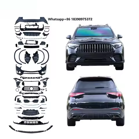 For 2024 GLC X254 Upgrade GLC 63S A-MG Bodykit Front Rear Bumper Grille Wheel Arch Diffuser Exhaust