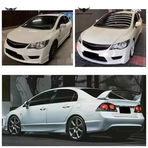 FOR Honda Civic 2006-2011 Factory Price PP Plastic Type R Facelift Body Kit Conversion to FD2 Style