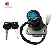 [UsusexaMY] Keyed Ignition Switch Kit Aluminum Motorbike Spare Part for Yamaha DT125 DT200 TW200 TW2