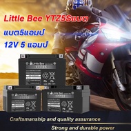 Little Bee แบตเตอรี่ 12V 5AH-YTZ5S/12V7AH-YTZ7S/12V9AH-YTX9L~12N9L แบตเตอรี่มอเตอร์ไซค์ แบตเตอรี่แห้