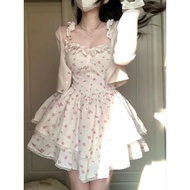 2025 Spring Autumn One-Piece Dress Sweet Desire Style One-Piece Dress ins Super Fairy One-Piece Dres