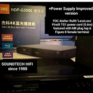 GIEC BDP-5500 4K Blu-ray player  (Enhanced series+ Power Supply Improved version) .