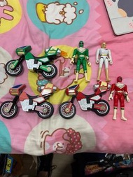 超力戰隊戰士電單車，忍者戰隊超合金戰士