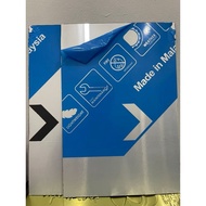 3MM White & Silver Aluminium Composite Panel / ACP SIZEA4 BOARD/READY STOCK