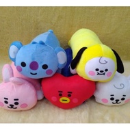 Boneka Bt21 Doll Lying Bts Ukuran M / L / Xl