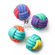 Bekel Dog Cat Bite Pull Ball Toy Tug of War Dog Cat Pet Cotton Rope Knot Ball Toy Chew Bite