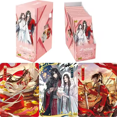 KAYOU Genuine Heavenly Officials Blessing Card Flower Chapter Taoyuan Qiandeng Animation Collector's