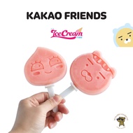 🔥HOT DEAL🔥 Kakao Ice Cream Tray silicone 2p Kakao Friends Ice cream maker mold 2pcs Ryan ice cream + Apeach Ice Cream