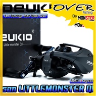 รอกตกปลา รอกหยดน้ำ LITTLE MONSTER Q1 By DEUKIO (มีทั้งหมุนซ้ายและหมุนขวา)
