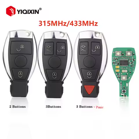 315/433Mhz Car Remote Key For Mercedes Benz MB A B C E S GL M W Series W203 W204 W205 W210 W211 W212