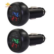 【NEW】 3 in 1 Car Battery Monitor 12V/24V Car Truck USB Charger Car Charger Adapter