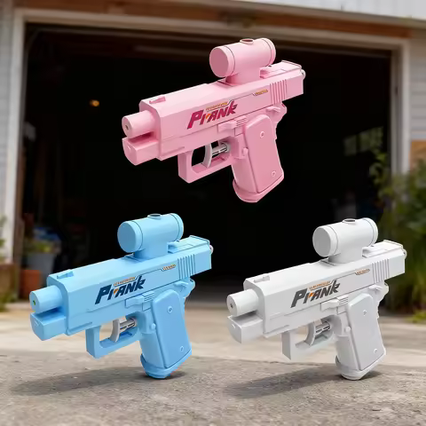 Creative Prank Double Sided Reverse Water Spray Gun Summer Trick Tactics Double Directional Water Sp