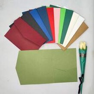 20/25pcs Tri-Fold Pocket Style Wedding Invitation Envelopes, Minimalist Design Suitable For Engageme