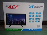 ACE TV WITH FREE BRACKET 24" INCHES