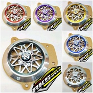CVT Fan Cover Nmax Aerox New 155 Set Spinner Star Motif CNC CVT Cover Nmax Aerox New 155