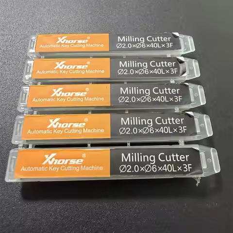 1/5pcs Xhorse 2.0mm Milling Cutter for Condor Plus2 XC-MINI/XC-007/XC-002 Dolphin XP-005/XP-005L Aut