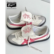 Onitsuka Tokuten รองเท้าผ้าใบ รองเท้ากีฬา สีชมพู สไตล์เรโทร สําหรับผู้หญิง และผู้ชาย