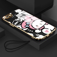 Casing HP For OPPO A71 A71K Case Casing Happy Cartoon Character Pattern Casing Casing Casing Silicon