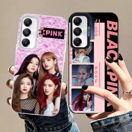 NR1 BLACK_PINK Silicone Case for Samsung Galaxy A34 A35 A16 A54 A55 5G