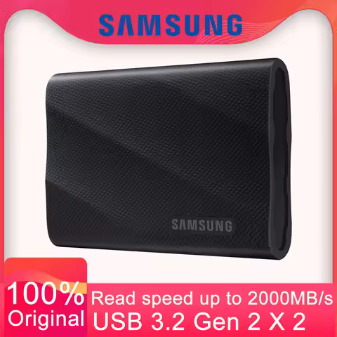 Original Portable SSD T9 1TB 2TB 4TB External SSD NVMe USB 3.2 Gen2X2 Type-C External Solid State Dr