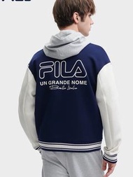 外國預訂 fila 刺繡logo 長袖棒球外套