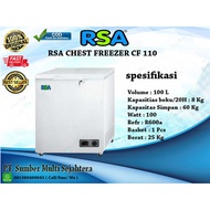 RSA Freezer Box CF110 Putih Chest Freezer CF 110