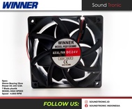 Axial Fan DC 24V 12CM 120mm 38mm (Konektor 3 pin) HIGH SPEED WINNER