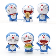 Doraemon Figurine Set/Cake Topper (6 pcs)