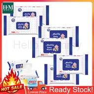 Anakku Wet Tissue Wet Wipes Wet Tissue Baby Ready Stock Wet Tissue (100pcs 80pcs 30pcs X 2pack) Tisu