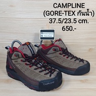 รองเท้ามือสอง CAMPLINE 37.5/23.5 cm. (GORE-TEX กันน้ำ)