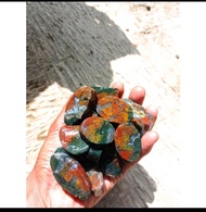 bahan rough batu akik pancawarna klawing lain phyrus bacan garut