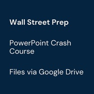 Wall Street Prep - PowerPoint Crash Course