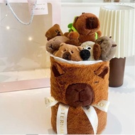 🔥Ready Stock🔥 Capybara Doll Bouquet Plush Doll Capybara Graduation Gift Flower Birthday Bouquet Vale