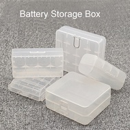 store 18650 20700 21700 26650 Battery Storage Box Hard Case Holder 4AA  4AAA Rechargeable Battery Po