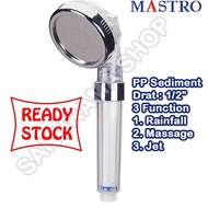 Mastro Large Filter Shower Head | Super CKW Filtered PP Shower Head