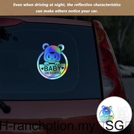 4x 4Pcs Baby On Board Car Stick-ers Sticker Baby On Board Waterproof Vinyl Sticker
