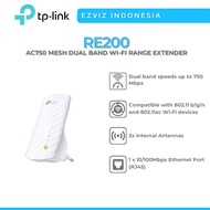 TP-LINK RE200 AC750 MESH DUAL BAND WI-FI RANGE EXTENDER