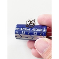 Elco 4700UF 63V (1Pcs) CAPACITOR CAPACITOR ELCO CAPACITOR 4700UF 63V CAPACITOR