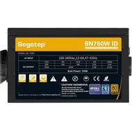 POWER SUPPLY PSU SEGOTEP BN750W ID PCIE 5.1 ATX 3.1 80+ BRONZE NON MODULAR SGT-PSU-BN750WID-B