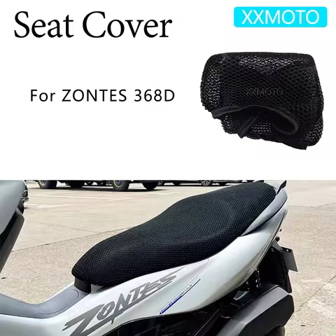For ZONTES 368D 368 D ZT368D ZT 368D Motorcycle Seat Cover Heat Insulation 3D Mesh Fabric Breathable