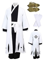 SWEET CHERRY US Size aizen sousuke Cosplay Costume Full Set Clothing