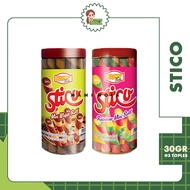 Happy Time Astor Sticu Mini Wafer Roll Chocolate (3 Jars)