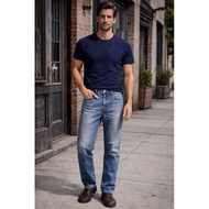 Jeans Lvs 505 Blue Faded