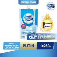 Frisian Flag Bendera Kental Manis Pouch Rasa Plain 280gr