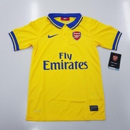 Jersey Baju Kaos Bola Anak Nike Arsenal Jr Away 2013 2014 Retro Original Asli