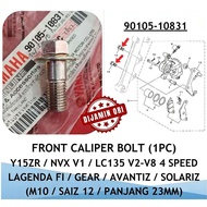 Y15 / Y16 / NVX155 V1-V3 / LC135 YAMAHA PART FRONT CALIPER SCREW 90105-10831
