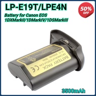 LP-E19T/LP-E4N 3500mAh Li-ion Battery for Canon EOS 1DX MarkII 1D MarkIV  1DS MarkIII  1DX  1Ds Mark